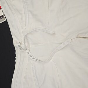 New Balance White Scrub Pants